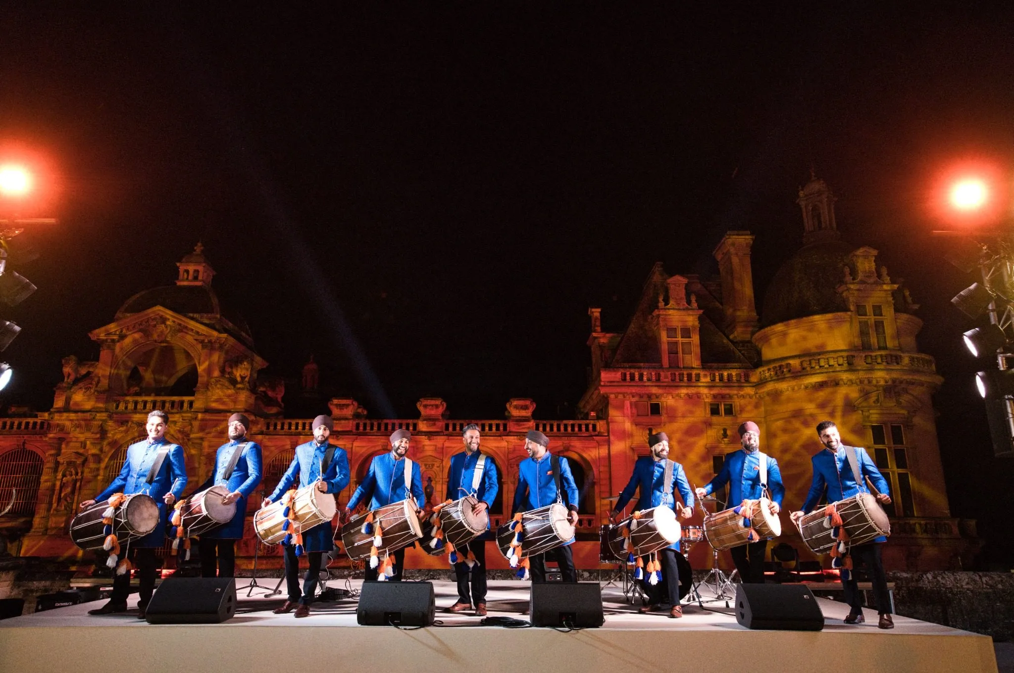 Elite Drummers performing live